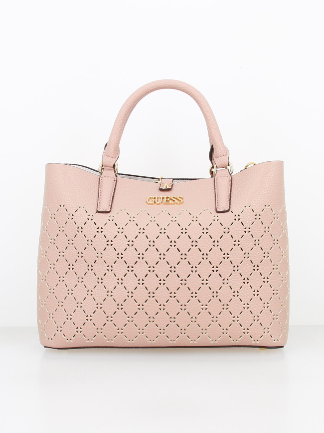 Sac à main amara girlfriend rose femme - Guess