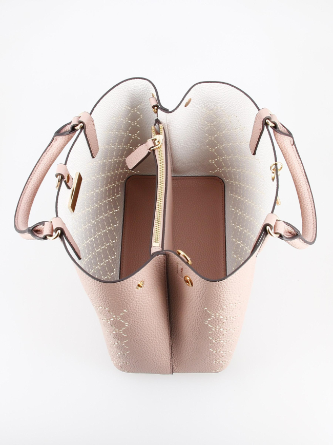 Sac à main amara girlfriend rose femme - Guess