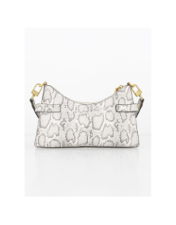 Sac à main mini zadie python gris femme - Guess