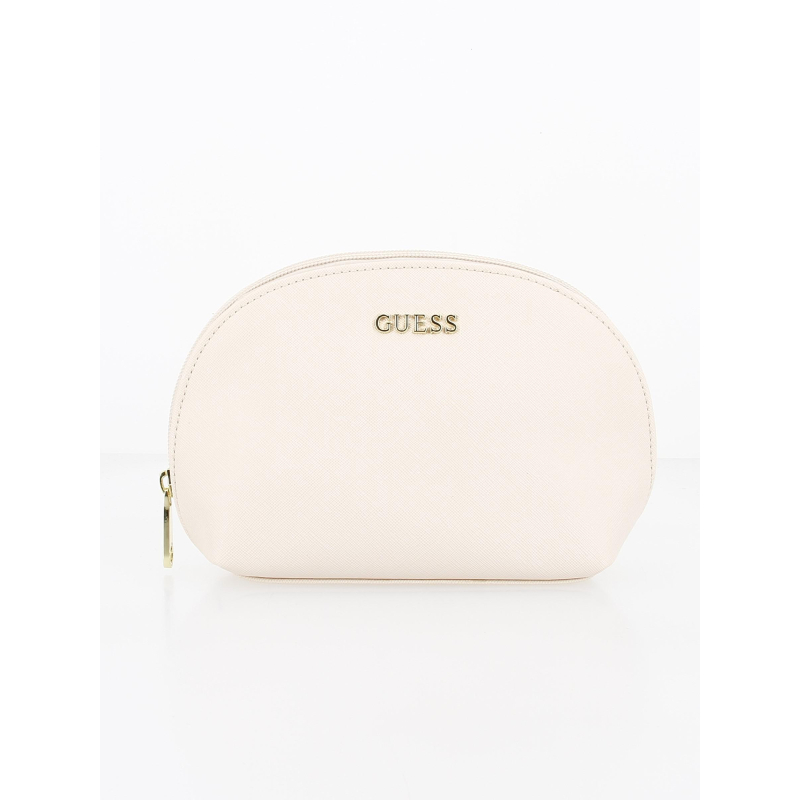 Pochette vanille dome beige femme - Guess