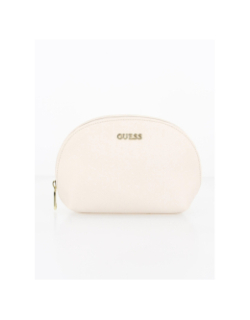 Pochette vanille dome beige femme - Guess