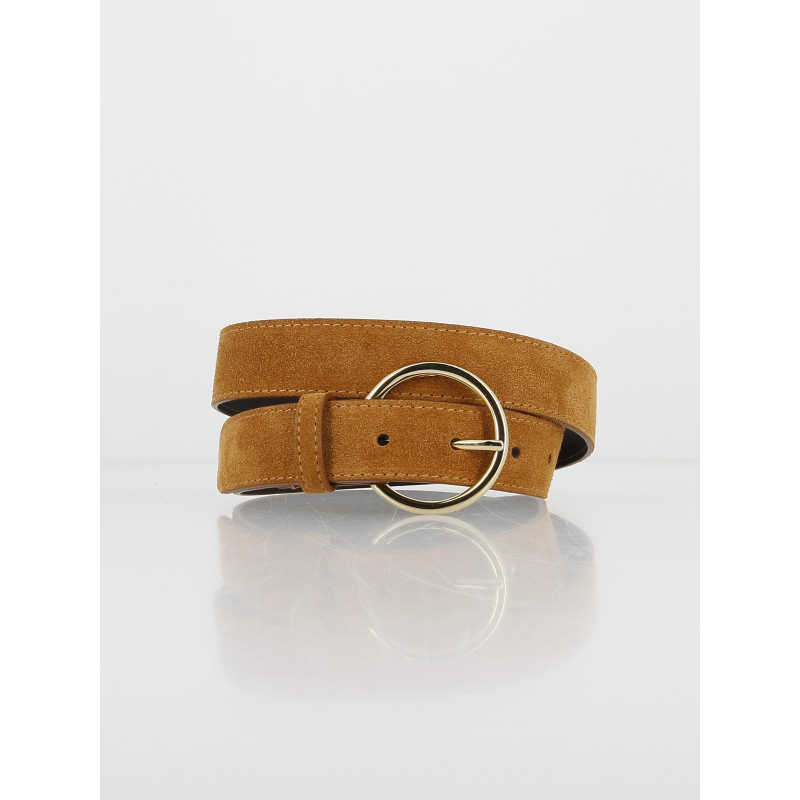 Ceinture en cuir dixon camel femme - La Petite Etoile