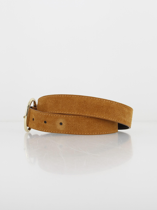 Ceinture en cuir dixon camel femme - La Petite Etoile