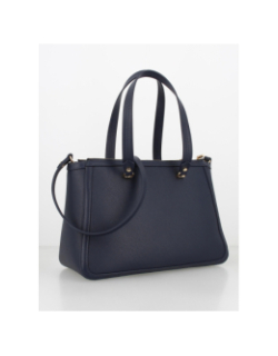 Sac à main satchel bleu marine femme - Liu Jo