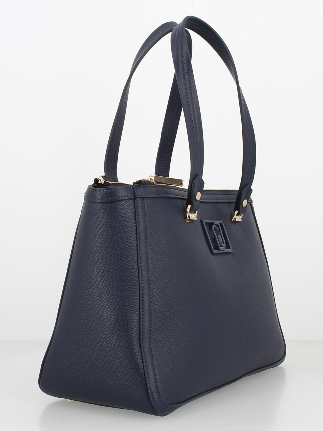 Sac à main satchel bleu marine femme - Liu Jo