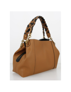 Sac à main satchel marron femme - Liu Jo