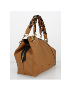 Sac à main satchel marron femme - Liu Jo