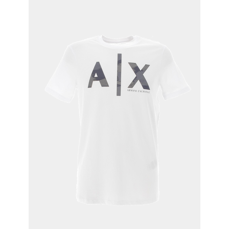 T-shirt ax blanc homme - Armani Exchange