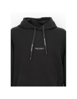 Sweat à capuche noir homme - Armani Exchange