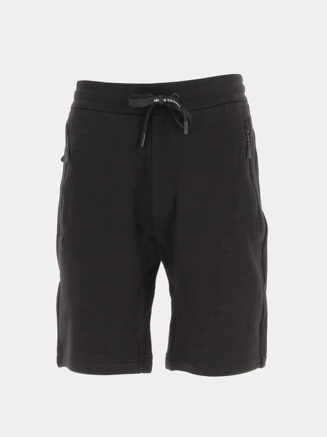 Short jogging molleton noir homme - Armani Exchange