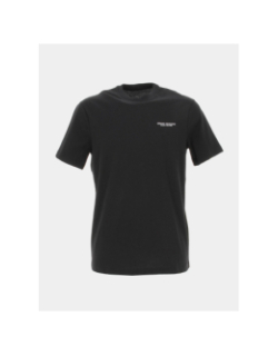 T-shirt uni petit logo noir homme - Armani Exchange