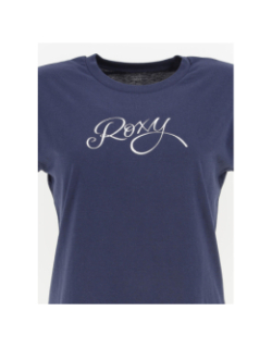 T-shirt evening signature bleu marine femme - Quiksilver