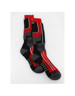 Pack 2 paires de chaussettes de ski isoltech rouge - Thyo