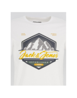 T-shirt jorrise blanc homme - Jack & Jones