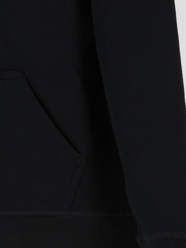 Sweat à capuche s-top noir garçon - Teddy Smith