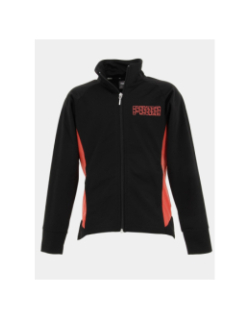 Survêtment veste zippée jogging noir fille - Puma