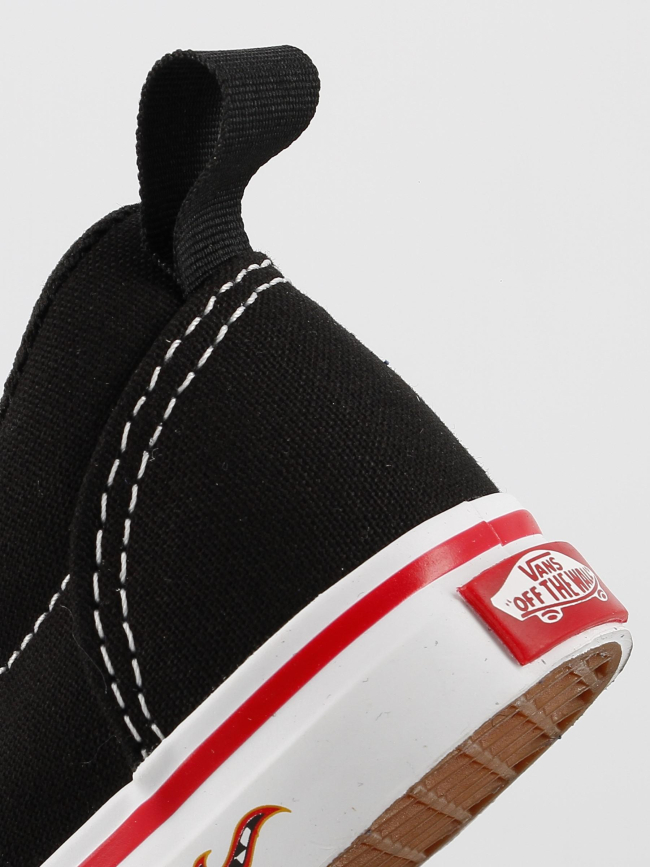 Vans era doheny baskets à scratch noir enfant - Vans