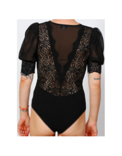 Body dentelle danai noir femme - Morgan