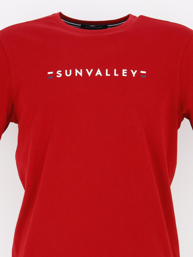 T-shirt codrep rouge homme - Sun Valley