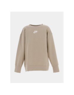 Sweat club beige fille - Nike