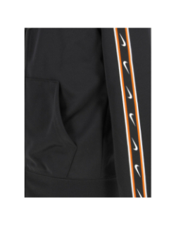 Sweat à capuche zippé repeat noir homme - Nike