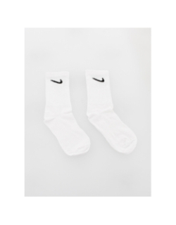 Pack 3 paires chaussettes everyday blanc enfant - Nike