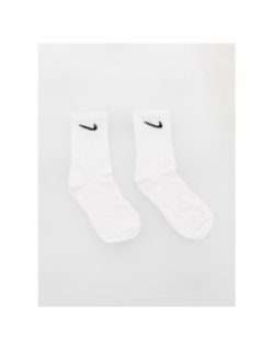 Pack 3 paires chaussettes everyday blanc enfant - Nike