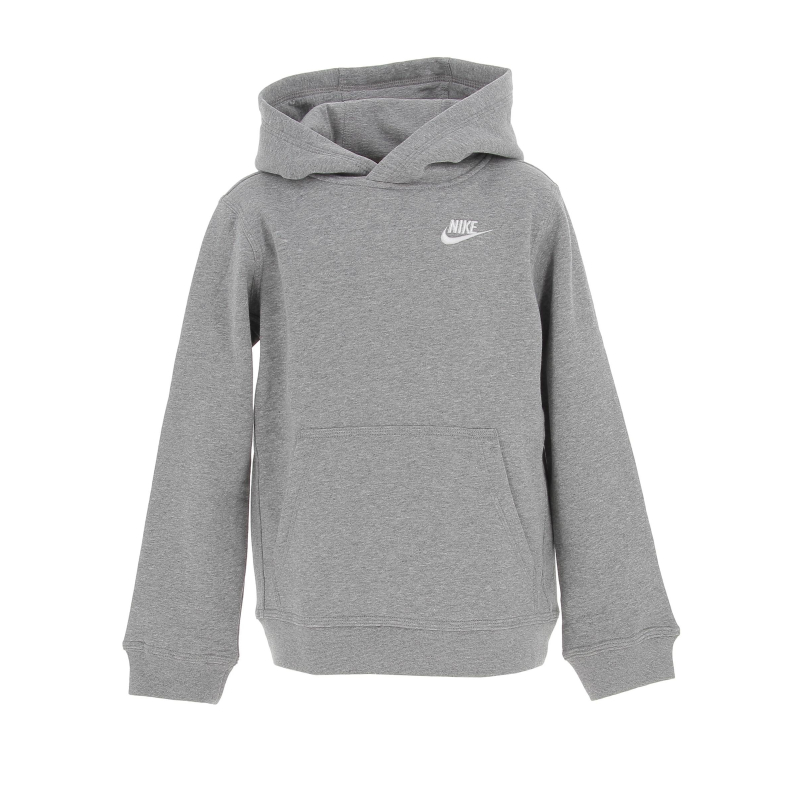 Sweat à capuche club gris garçon - Nike