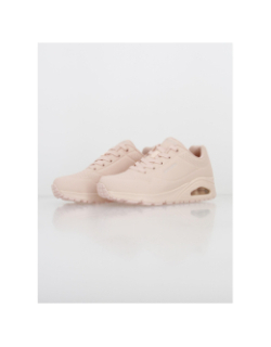 Baskets uno frosty kicks rose femme - Skechers