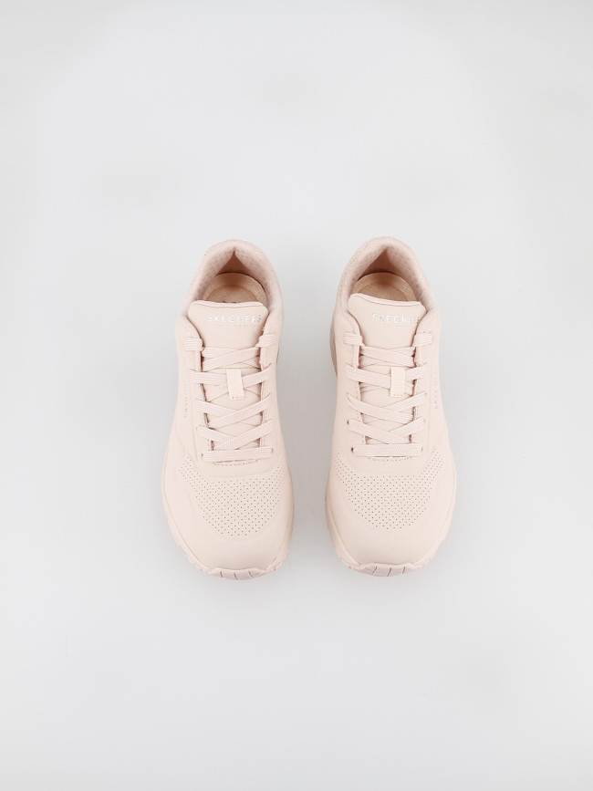 Baskets uno frosty kicks rose femme - Skechers