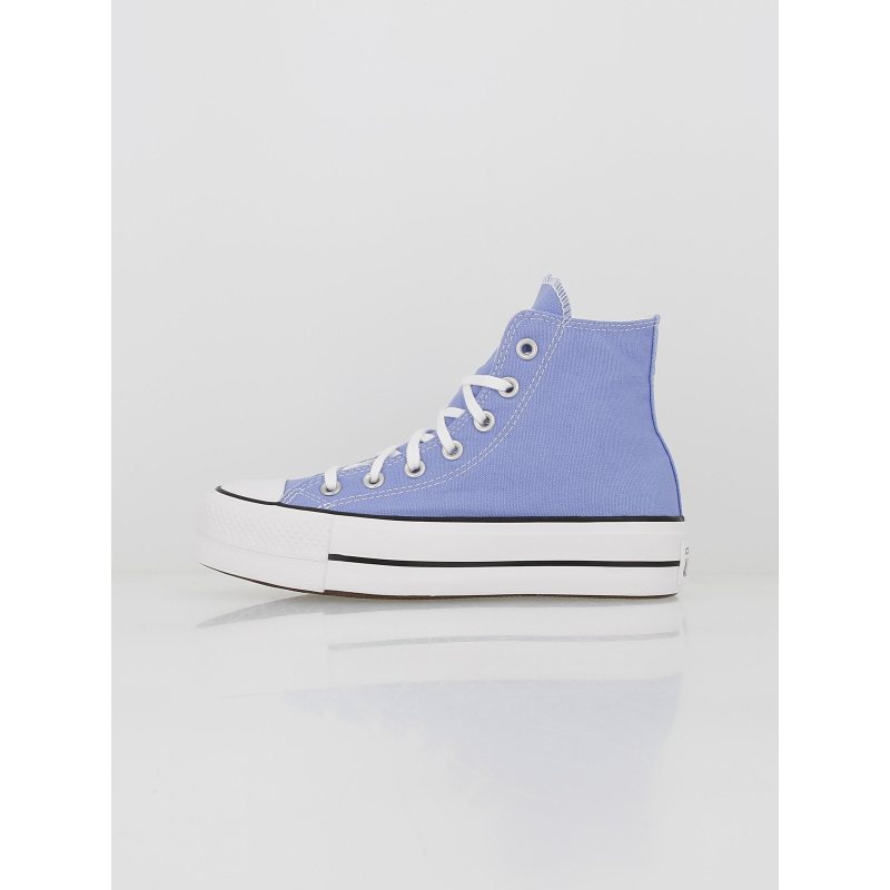 Chuck taylor all star lift bleu femme - Converse