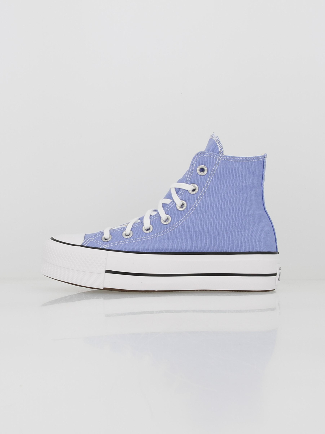 Chuck taylor all star lift bleu femme - Converse
