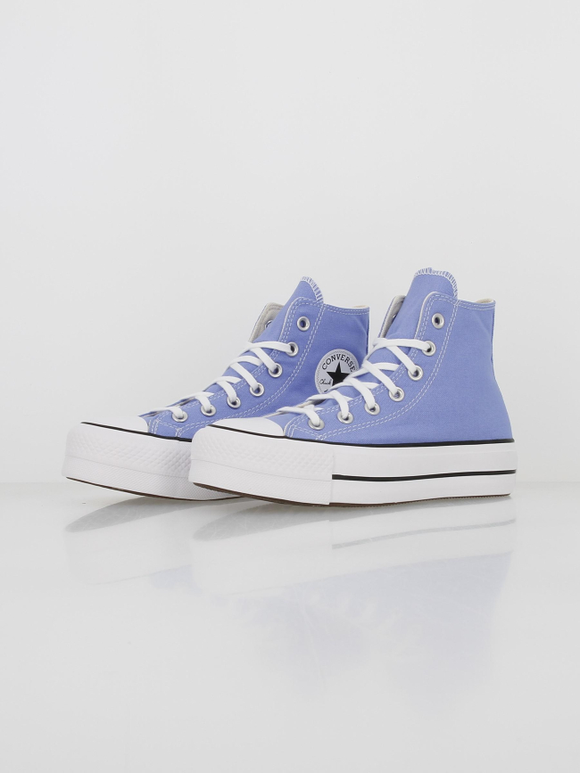 Chuck taylor all star lift bleu femme - Converse