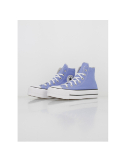 Chuck taylor all star lift bleu femme - Converse