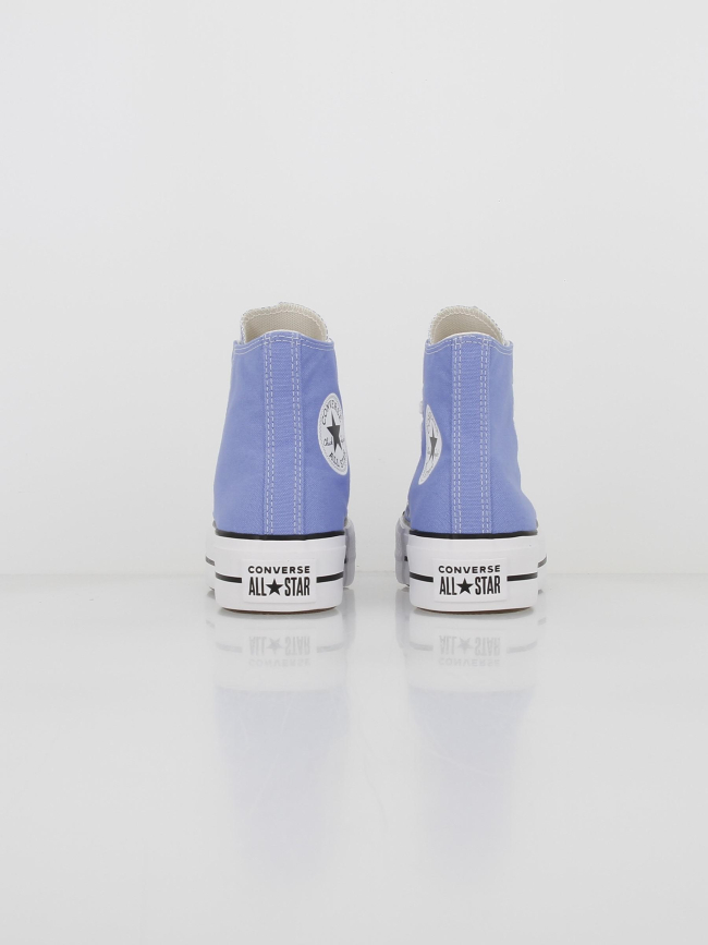 Chuck taylor all star lift bleu femme - Converse