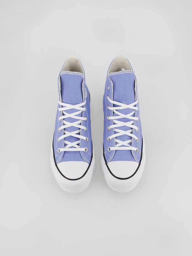 Chuck taylor all star lift bleu femme - Converse