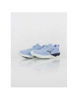 Chaussures de running wave revolt bleu femme - Mizuno