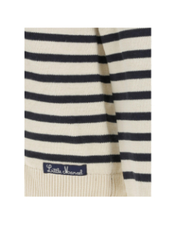 Pull marinière beige femme - Little Marcel