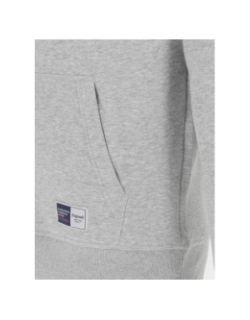 Sweat à capuche trevor gris homme - Jack & Jones