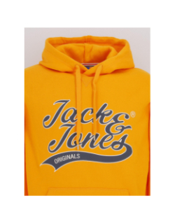 Sweat à capuche trevor jaune homme - Jack & Jones