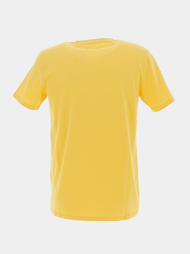 T-shirt ticlass basic violet jaune homme - Teddy Smith