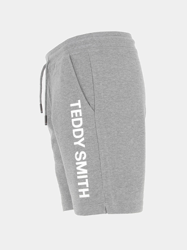 Short jogging mickael gris chiné garçon - Teddy Smith