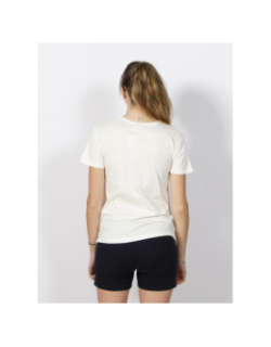 T-shirt tropical addict blanc femme - Deeluxe