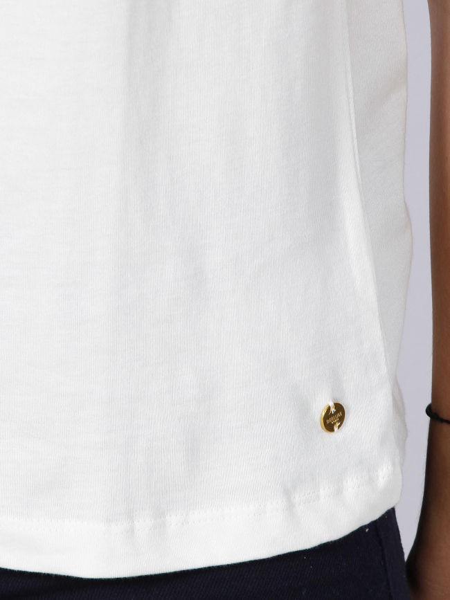 T-shirt tropical addict blanc femme - Deeluxe