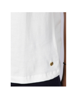 T-shirt tropical addict blanc femme - Deeluxe