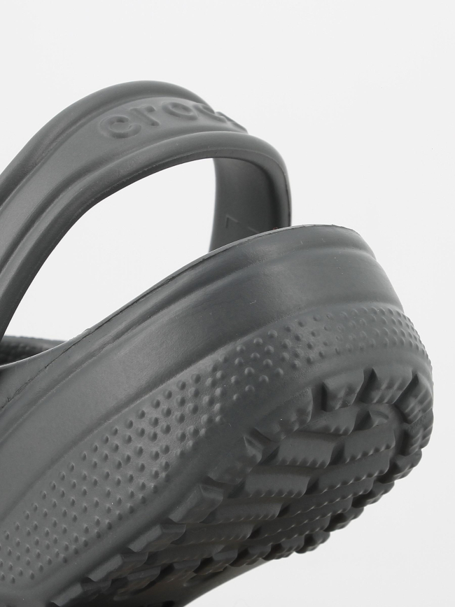 Crocs sabots classic clog gris enfant - Crocs