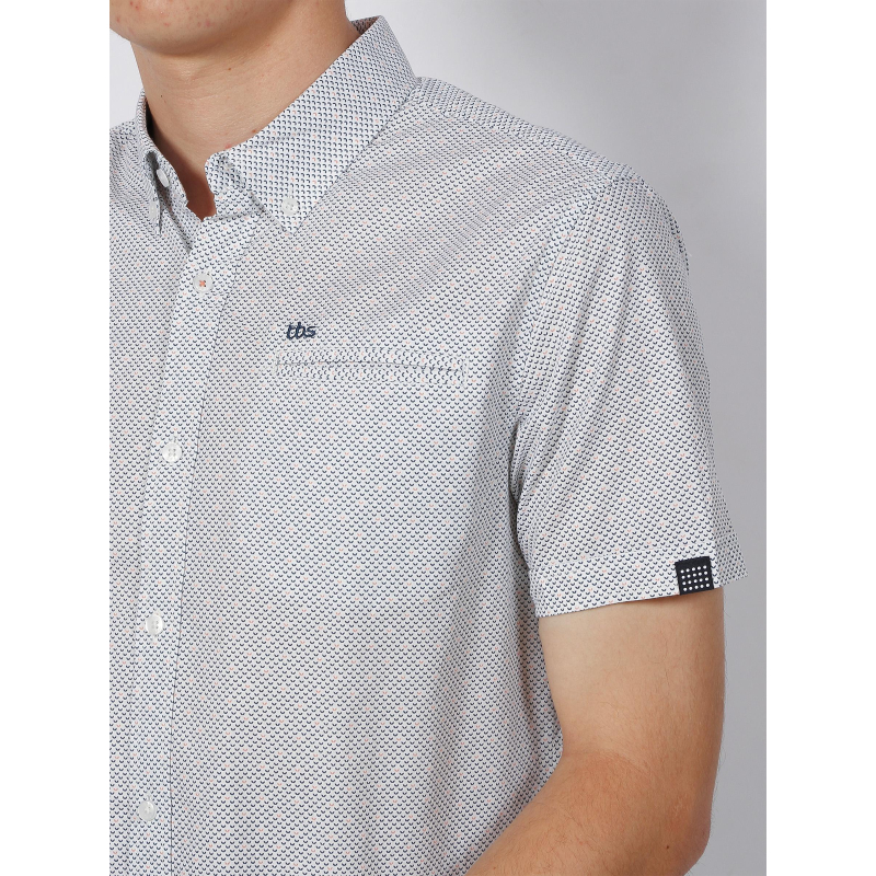 Tbs Chemise Courte Manche Chemise Homme Tbs Chemise Manche Courte