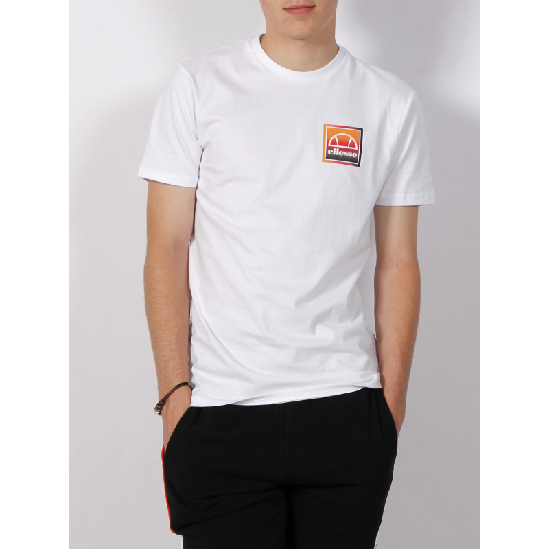 T-shirt padora blanc homme - Ellesse