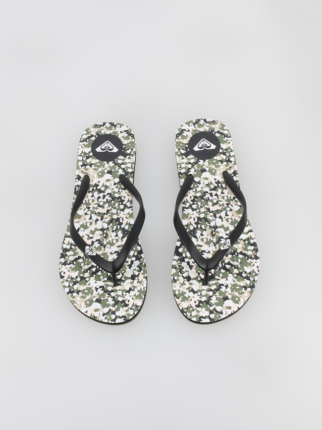 Tongs to the sea floral camo anthracite femme - Roxy