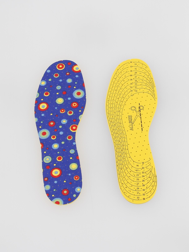 Semelles latex amortissant multicolore enfant - Bama